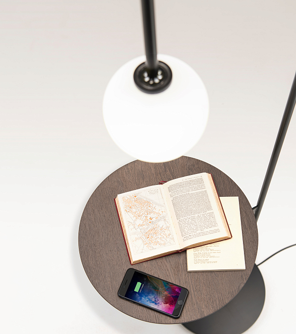Light with a table