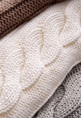 Sabine braids and ribs слоновая кость