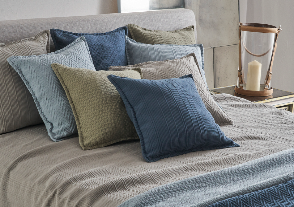 Midsummer Chevron серо-зеленая